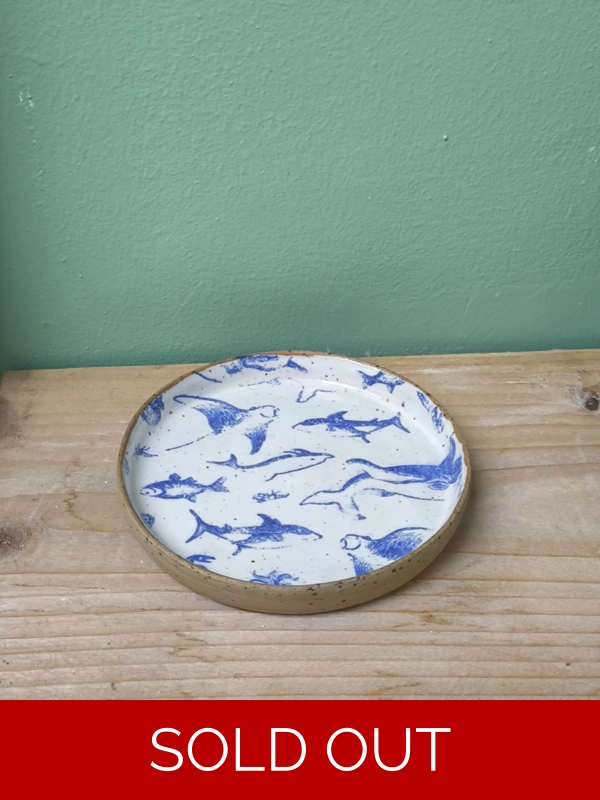 White Ocean Small Dish